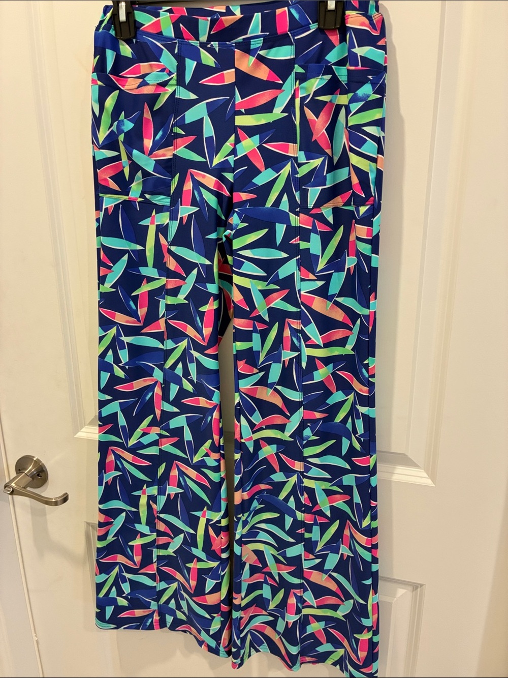 Aryeh Multi Color Printed Wide-Leg Pants